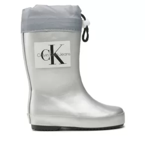Kalosze Calvin Klein Jeans – Rain Boot V3X6-80425-0083 M Silver 904