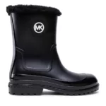 Kalosze MICHAEL Michael Kors – Montaigne Pullon Rainboot 40F2MNFB6Q Blk/Opticwht