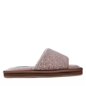 Kapcie Calvin Klein – Slipper Flatform Sandal Vel HW0HW01540 Deep Taupe GNS