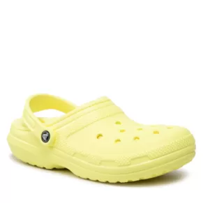 Klapki Crocs – Classic Lined Clog 203591 Sulphur