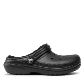 Klapki Crocs – Classic Lined Clog K 207010 Black/Black