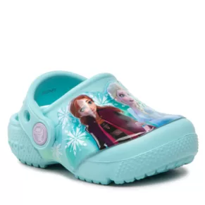 Klapki Crocs – Fl Disney Frozen II Clog T 206804 Ice Blue