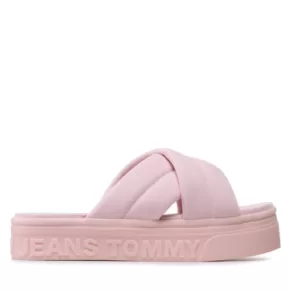 Klapki Tommy Jeans – Fltfrm Sandal EN0EN02116 Misty Pink