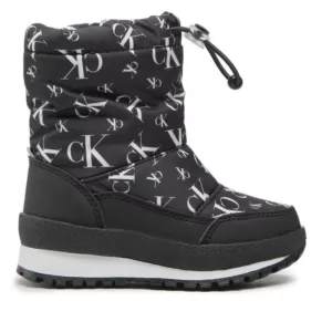 Śniegowce Calvin Klein Jeans – Snow Boot V3X6-80420-1473 Black 999