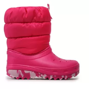 Śniegowce Crocs – Classic Neo Puff Boot K 207684 Candy Pink