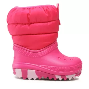 Śniegowce Crocs – Classic Neo Puff Boot T 207683 Candy Pink