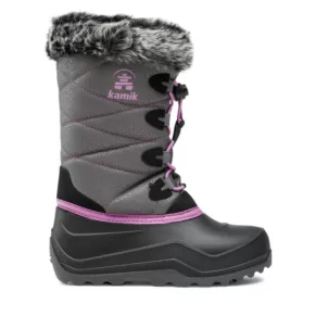 Śniegowce Kamik – Snowgypsy 4 NF4998 Charcoal/Orchid
