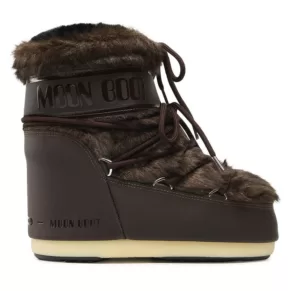 Śniegowce Moon Boot – Icon Low Faux Fur 14093900003 Brown