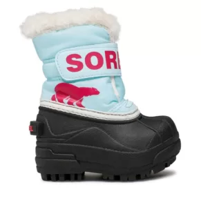 Śniegowce Sorel – Toddler Snow Commander NV1960-428 Ocean Surf/Cactus Pink