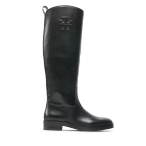 Oficerki Tory burch – The Riding Boot 141232 Perfect Black 006