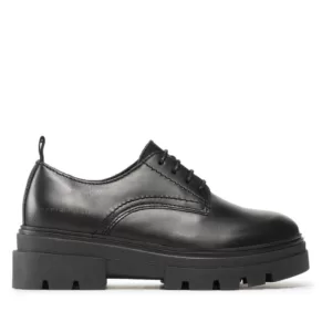Oxfordy Tommy Hilfiger – Leather LAce Up Shoe FW0FW06780 Black BDS