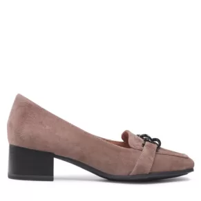 Półbuty Caprice – 9-24308-29 Dk Taupe Suede 367