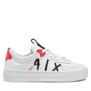 Sneakersy Armani Exchange – XDX096 XV572 S027 White/Coral