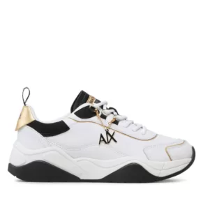 Sneakersy Armani Exchange – XDX104 XV580 S037 Opt.White/Black/Gold