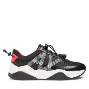 Sneakersy Armani Exchange – XDX105 XV581 S040 Black/Coral