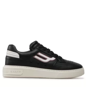 Sneakersy Bally – Triumph 6300203 Black/White Calf Plain