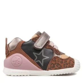 Sneakersy Biomecanics – 221118-B Negro Y Leopardo