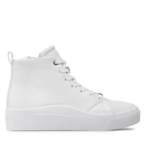 Sneakersy Calvin Klein – Cupsole Wave High Top HW0HW01197 White 0K7