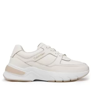 Sneakersy Calvin Klein – Elevated Runner Lace Up HW0HW01351 Marshmallow/Feather Gray 0K6