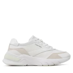 Sneakersy Calvin Klein – Elevated Runner Lace Up HW0HW01442 Bright White YBR