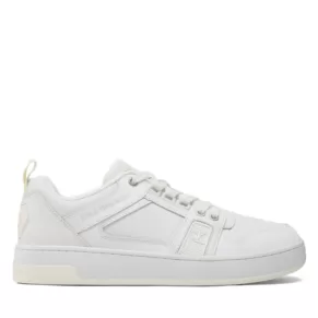 Sneakersy Calvin Klein Jeans – Basket Cupsole R Lth-Tpu Insert YM0YM00575 White/Ivory 0K7