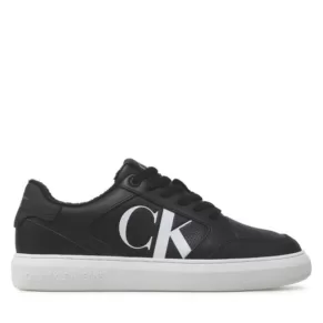 Sneakersy Calvin Klein Jeans – Casual Cupsole Lth-Pu Mono YM0YM00573 Black/White 0GJ