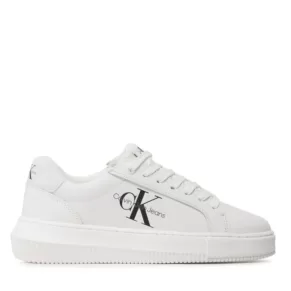 Sneakersy Calvin Klein Jeans – Chunky Cupsole Laceup Mon Lth Wn YW0YW00823 White YBR