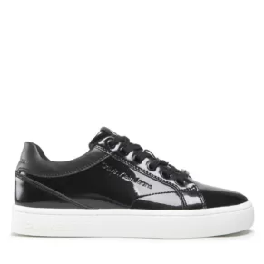 Sneakersy Calvin klein jeans – Classic Cupsole Glossy Patent YW0YW00875 Black BDS