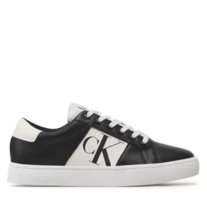 Sneakersy Calvin Klein Jeans – Classic Cupsole R Lth YM0YM00569 Black/Ivory 00T