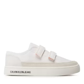 Sneakersy Calvin Klein Jeans – Classic Cupsole Velcro Softny Wn YW0YW00909 White/Creamy White 0K6