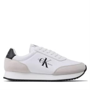 Sneakersy Calvin Klein Jeans – Retro Runner Su-Ny Mono YM0YM00683 White/Black 0K4