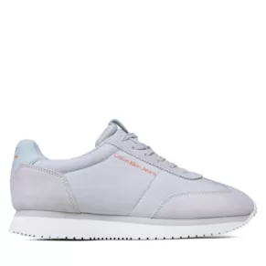 Sneakersy Calvin Klein Jeans – Retro Runner Wingtip Mix YM0YM00620 Oyster Moshroom/Grey/Orange 0IM