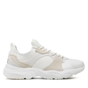 Sneakersy Calvin Klein Jeans – Retro Tennis Sock YM0YM00590 White/Ivory 0K7
