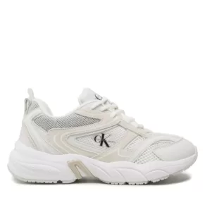 Sneakersy Calvin Klein Jeans – Retro Tennis Su-Mesh W YW0YW00891 White YBR