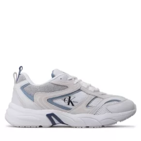 Sneakersy Calvin Klein Jeans – Retro Tennis Su-Mesh YM0YM00589 White/Iceland Blue 01S