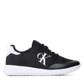 Sneakersy Calvin Klein Jeans – Sporty Runner Eva Slipon Mesh YM0YM00627 Black BDS