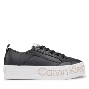 Sneakersy Calvin klein jeans – Vulc Flatf Low Wrap Around Logo YW0YW01025 Black BDS