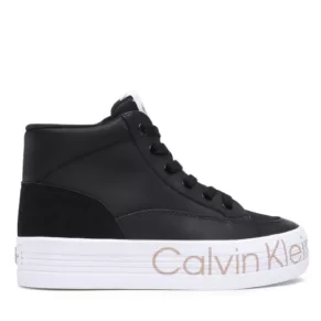 Sneakersy Calvin Klein Jeans – Vulc Flatf Mid Wrap Around Logo YW0YW00865 Black BDS