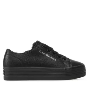 Sneakersy Calvin Klein Jeans – Vulc Flatform Laceup Low Lw YW0YW00819 Black BDS