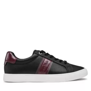Sneakersy Calvin Klein – Low Profile Vulc Lace Up HW0HW01369 Black/Decadent Chocolate 0GL