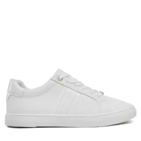 Sneakersy Calvin Klein – Low Profile Vulc Lace Up HW0HW01369 White/Marshmallow 0K8