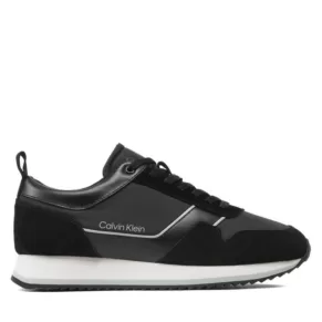Sneakersy Calvin Klein – Low Top Lace Up HM0HM00985 Black/Salt Bay 0GR