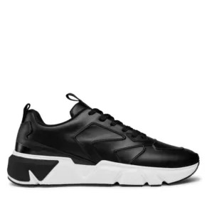 Sneakersy Calvin Klein – Low Top Lace Up Lth Hf HM0HM00995 Ck Black BEH