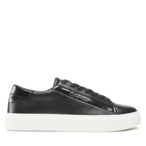 Sneakersy Calvin klein – Low Top Lace Up Lth HM0HM00861 Ck Black BEH