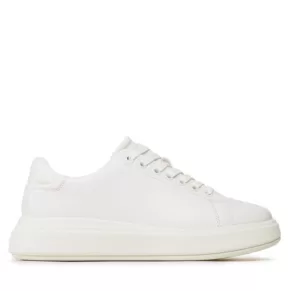 Sneakersy Calvin Klein – Raised Cupsole Lace Up HW0HW01425 White/Marshmallow