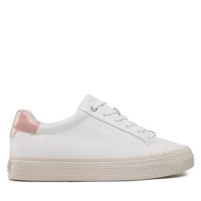 Sneakersy Calvin Klein – Vulc Lace Up HW0HW01372 White/Pink Mix 0LE