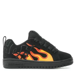 Sneakersy DC – Court Graffik ADBS100207 Black/Flames(BFM)