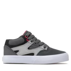 Sneakersy DC – Kalis Vulc Mid ADBS300367 Grey/Grey/Black (Xssk)