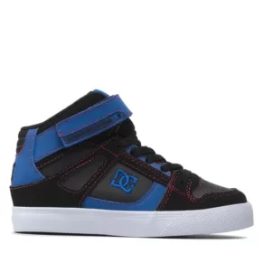 Sneakersy DC – Pure High-Top Ev ADBS300324 Black/Blue/Red (XKBR)