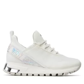 Sneakersy DKNY – Mosee K4261787 Wht/Silver